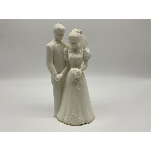 San Francisco Music Box Company Vintage Musical Bride & Groom Porcelain Figure - Picture 7 of 16